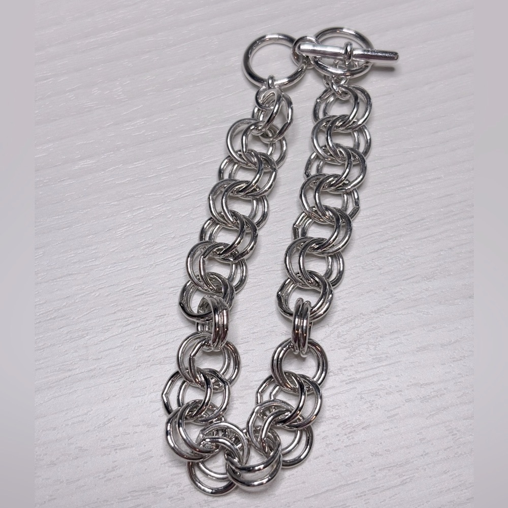 Kendra Scott Silver Chain Link Bracelet